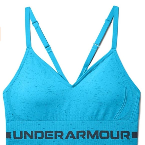 NWT Under Armour Women's Seamless Low Impact sports bra X-Small - Picture 4 of 7